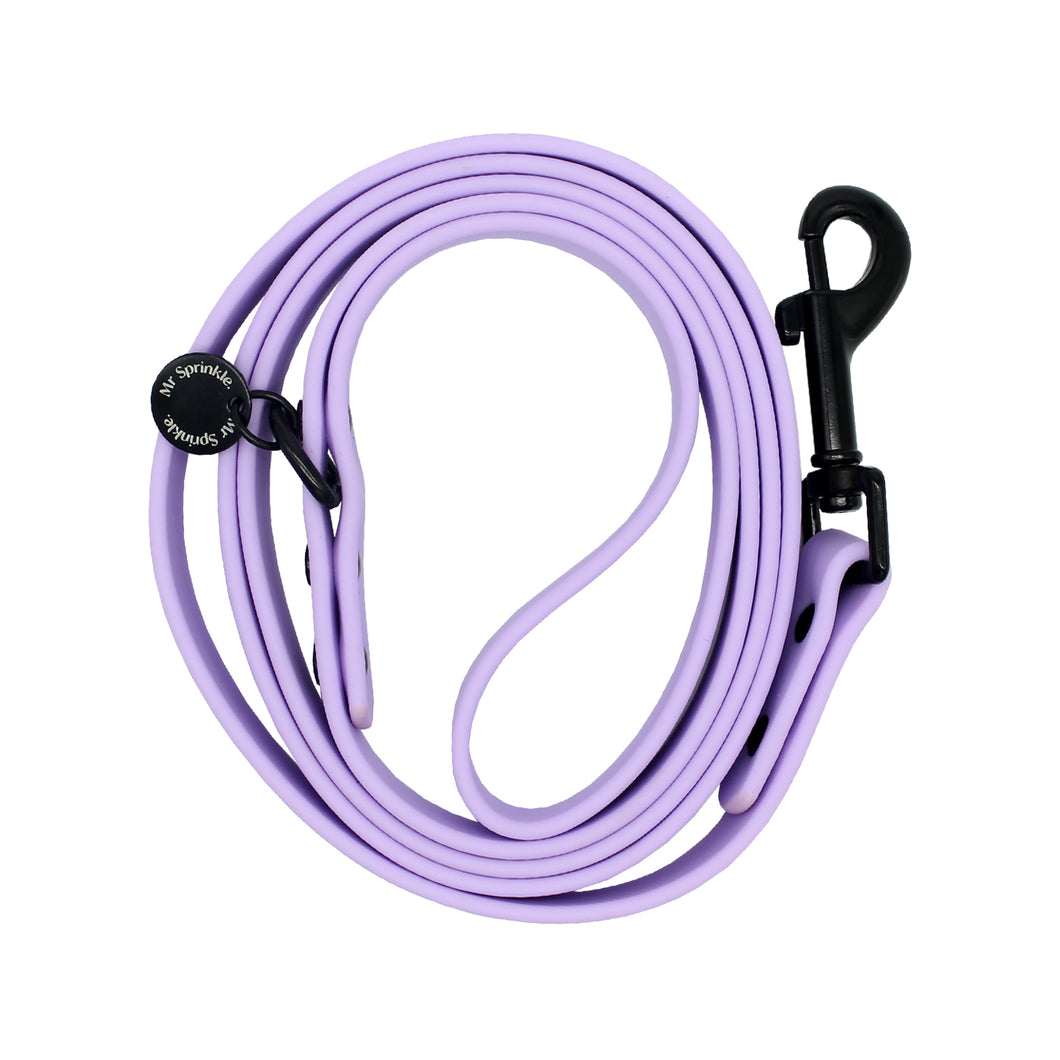 Waterproof PVC Leash - Purple